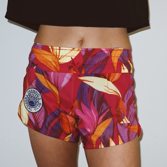 FARM Rio Pants - Farm Rio X Adidas Athletic Shorts